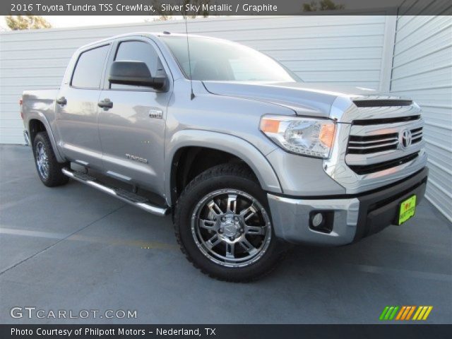 2016 Toyota Tundra TSS CrewMax in Silver Sky Metallic