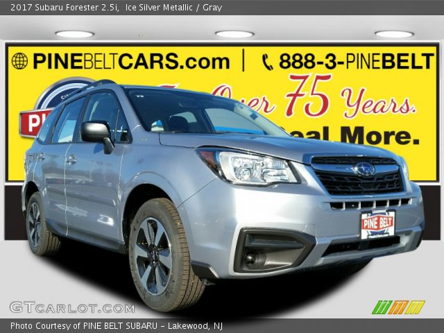 2017 Subaru Forester 2.5i in Ice Silver Metallic