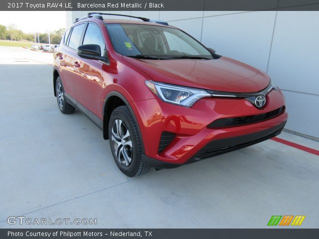 2017 Toyota RAV4 LE in Barcelona Red Metallic