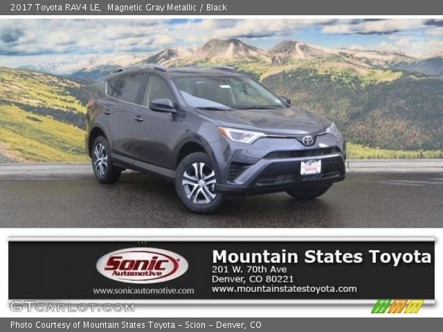 2017 Toyota RAV4 LE in Magnetic Gray Metallic