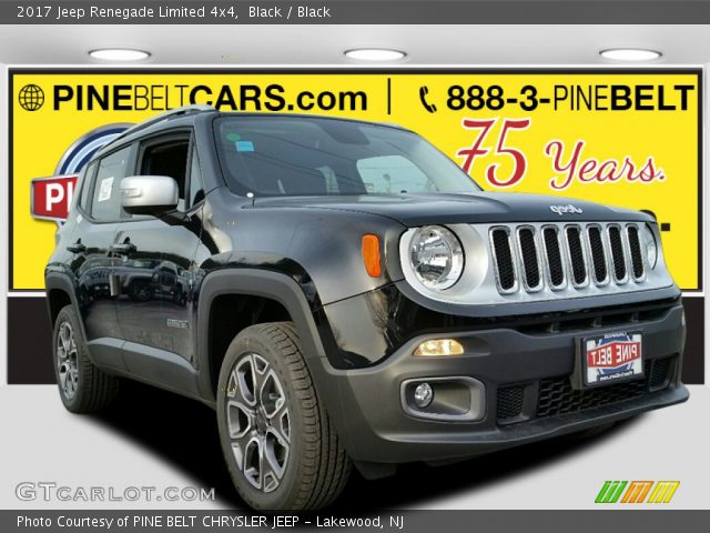 2017 Jeep Renegade Limited 4x4 in Black