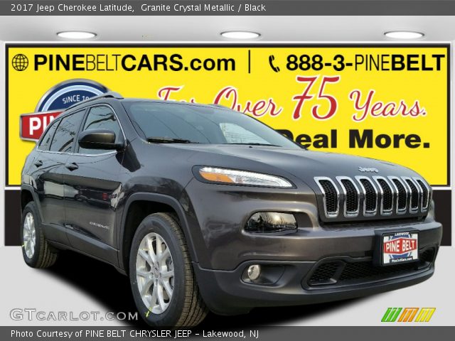 2017 Jeep Cherokee Latitude in Granite Crystal Metallic