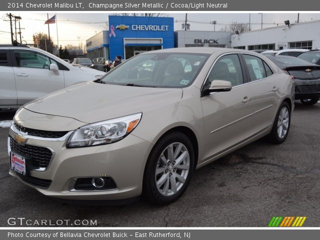 2014 Chevrolet Malibu LT in Champagne Silver Metallic