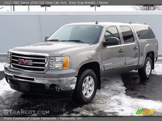 2013 GMC Sierra 1500 SLE Crew Cab 4x4 in Steel Gray Metallic