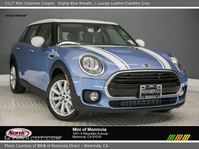 2017 Mini Clubman Cooper in Digital Blue Metallic