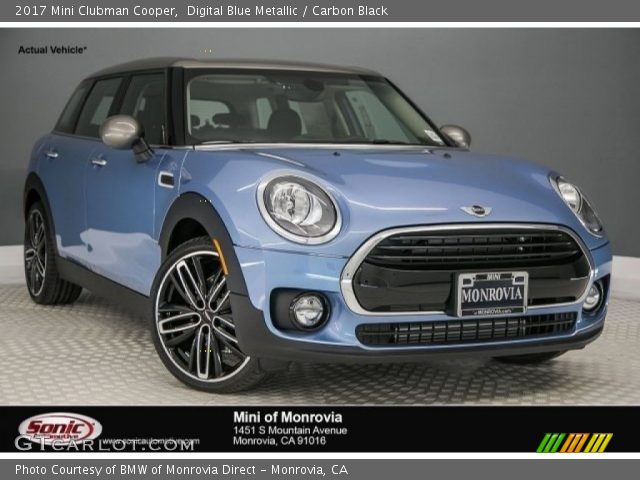 2017 Mini Clubman Cooper in Digital Blue Metallic