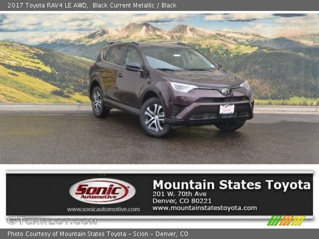 2017 Toyota RAV4 LE AWD in Black Current Metallic