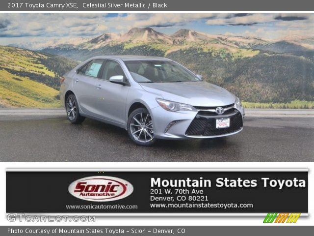 2017 Toyota Camry XSE in Celestial Silver Metallic
