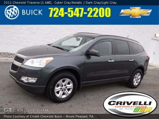 2011 Chevrolet Traverse LS AWD in Cyber Gray Metallic