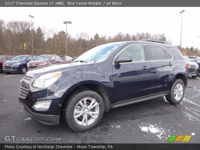 2017 Chevrolet Equinox LT AWD in Blue Velvet Metallic