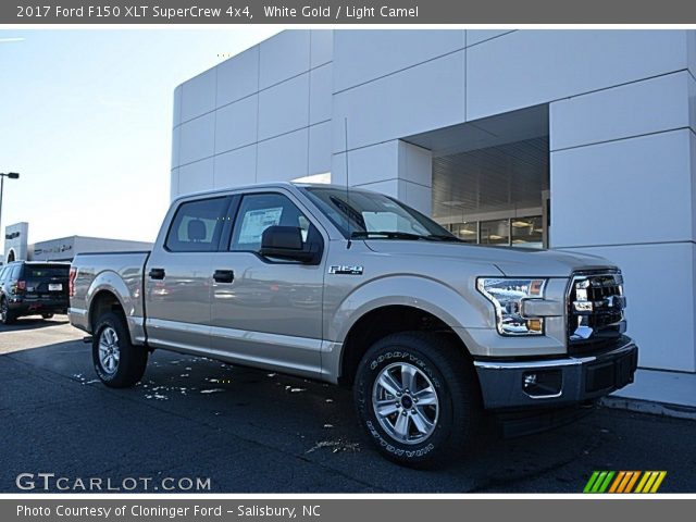 2017 Ford F150 XLT SuperCrew 4x4 in White Gold