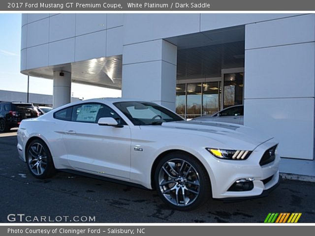 2017 Ford Mustang GT Premium Coupe in White Platinum
