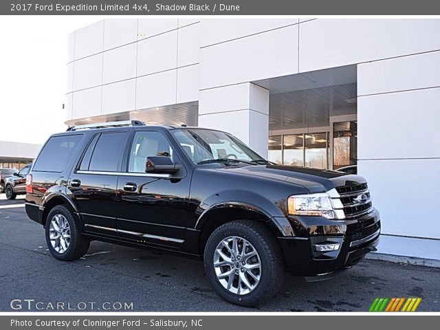 2017 Ford Expedition Limited 4x4 in Shadow Black