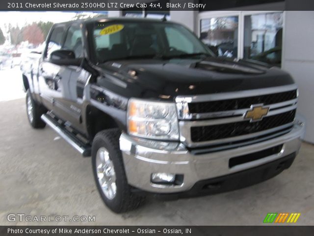 2011 Chevrolet Silverado 2500HD LTZ Crew Cab 4x4 in Black