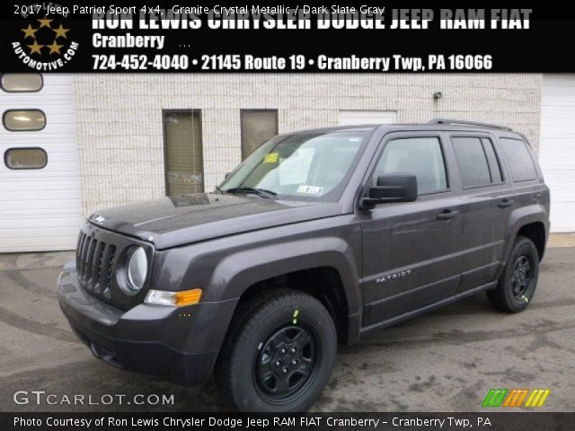 2017 Jeep Patriot Sport 4x4 in Granite Crystal Metallic