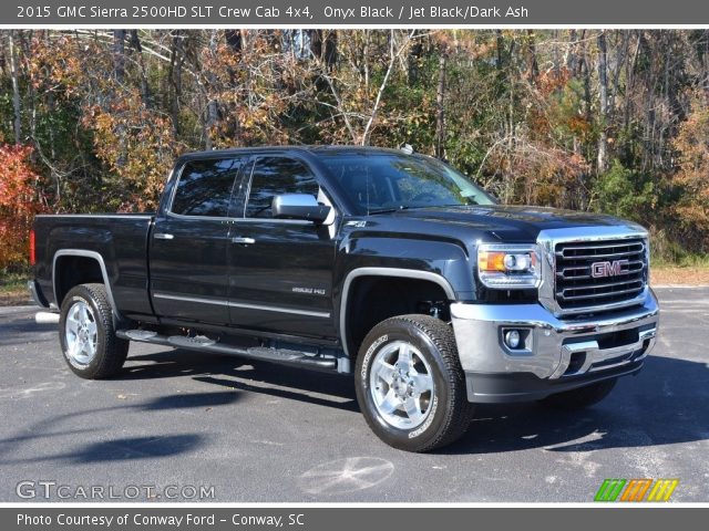 2015 GMC Sierra 2500HD SLT Crew Cab 4x4 in Onyx Black