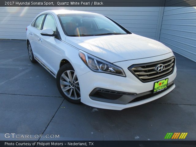 2017 Hyundai Sonata Sport in Quartz White Pearl