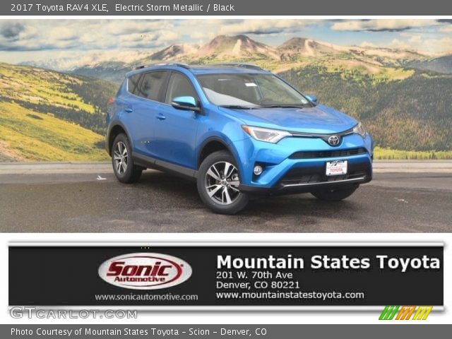 2017 Toyota RAV4 XLE in Electric Storm Metallic