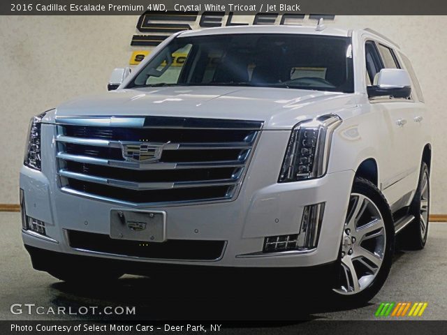 2016 Cadillac Escalade Premium 4WD in Crystal White Tricoat