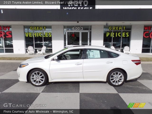 2015 Toyota Avalon Limited in Blizzard Pearl