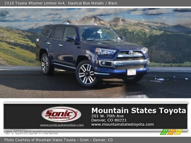 2016 Toyota 4Runner Limited 4x4 in Nautical Blue Metallic