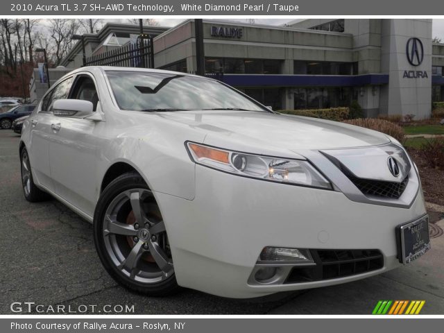 2010 Acura TL 3.7 SH-AWD Technology in White Diamond Pearl