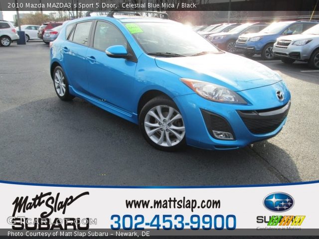 2010 Mazda MAZDA3 s Sport 5 Door in Celestial Blue Mica