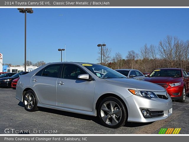 2014 Toyota Camry SE V6 in Classic Silver Metallic