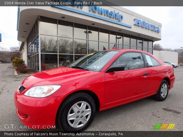 2004 Honda Civic Value Package Coupe in Rally Red