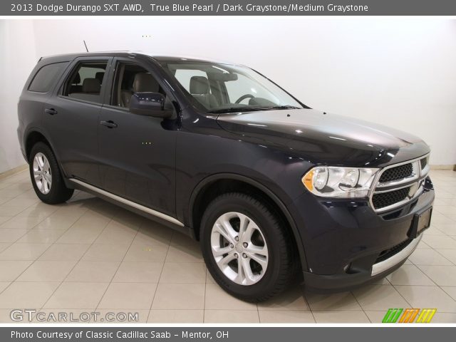2013 Dodge Durango SXT AWD in True Blue Pearl