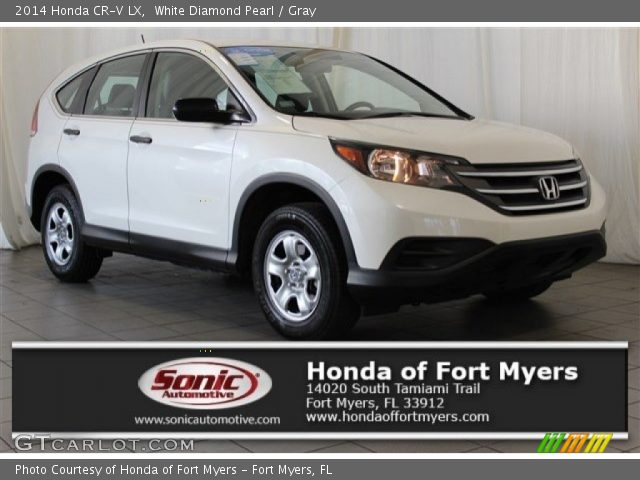 2014 Honda CR-V LX in White Diamond Pearl