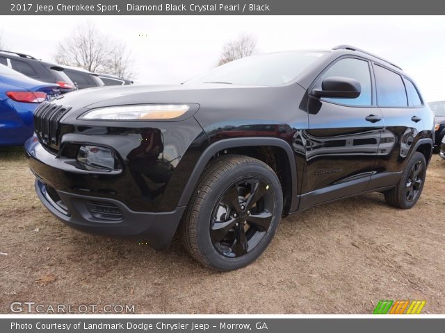 2017 Jeep Cherokee Sport in Diamond Black Crystal Pearl