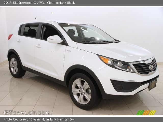 2013 Kia Sportage LX AWD in Clear White