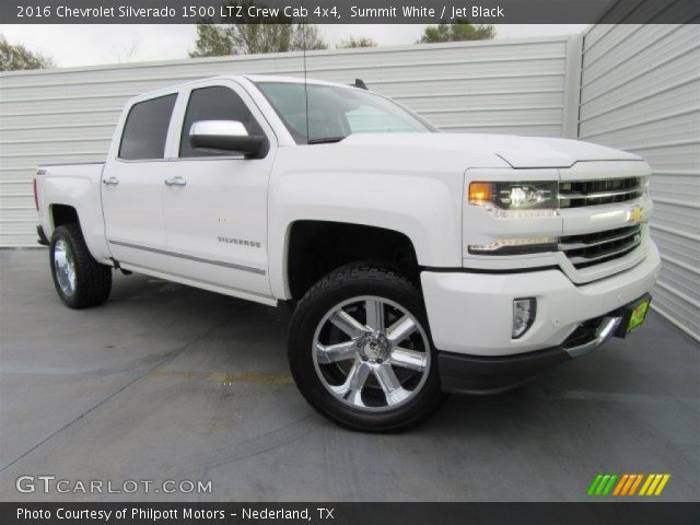 2016 Chevrolet Silverado 1500 LTZ Crew Cab 4x4 in Summit White