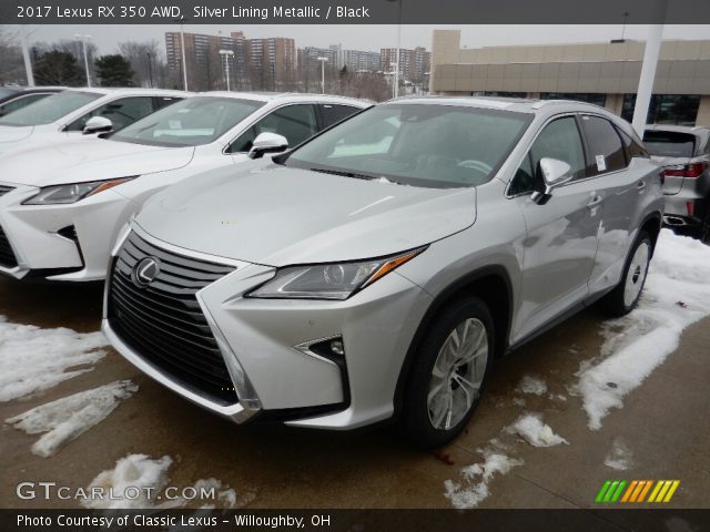 2017 Lexus RX 350 AWD in Silver Lining Metallic