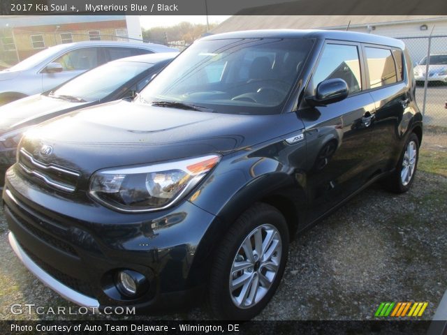 2017 Kia Soul + in Mysterious Blue