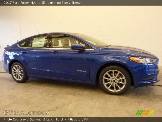 2017 Ford Fusion Hybrid SE in Lightning Blue