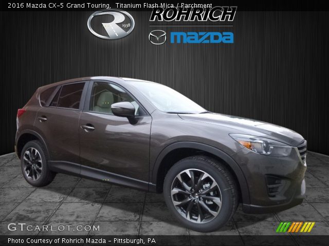 2016 Mazda CX-5 Grand Touring in Titanium Flash Mica