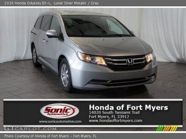 2016 Honda Odyssey EX-L in Lunar Silver Metallic