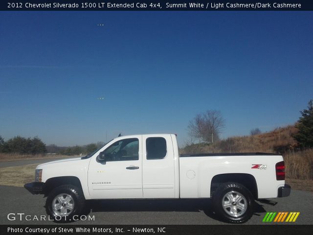 2012 Chevrolet Silverado 1500 LT Extended Cab 4x4 in Summit White