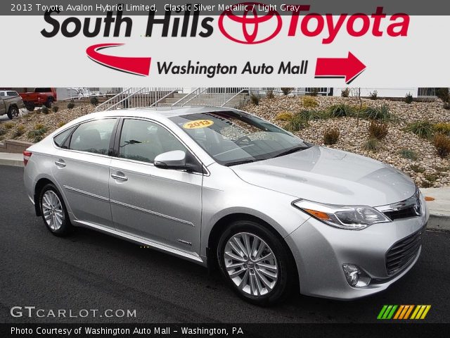 2013 Toyota Avalon Hybrid Limited in Classic Silver Metallic
