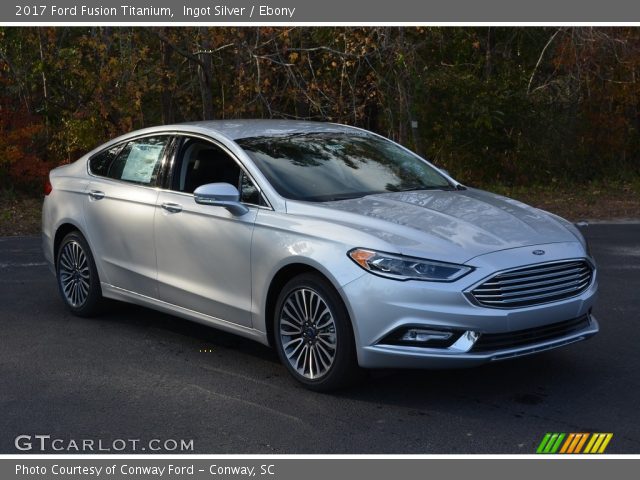 2017 Ford Fusion Titanium in Ingot Silver