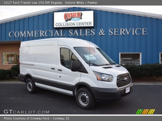 2017 Ford Transit Van 250 MR Regular in Oxford White