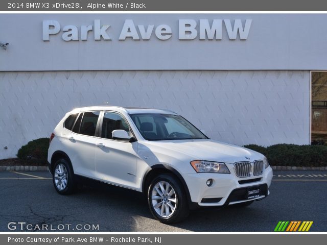 2014 BMW X3 xDrive28i in Alpine White