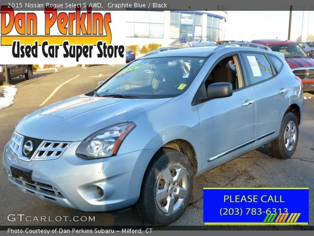 2015 Nissan Rogue Select S AWD in Graphite Blue