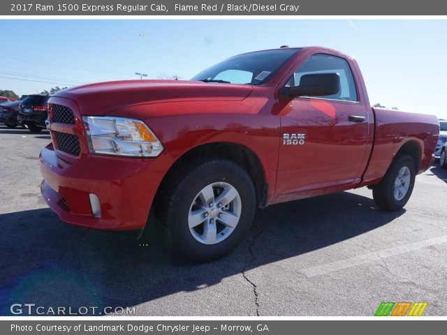 2017 Ram 1500 Express Regular Cab in Flame Red