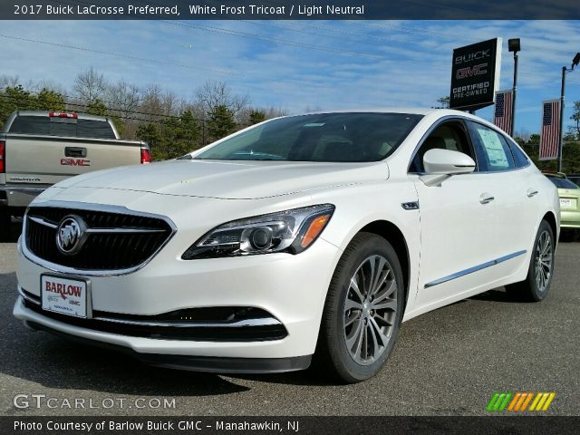 2017 Buick LaCrosse Preferred in White Frost Tricoat