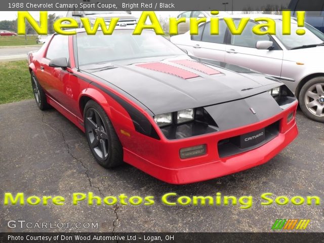 1988 Chevrolet Camaro Sport Coupe in Bright Red