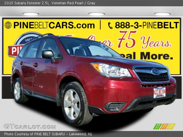 2015 Subaru Forester 2.5i in Venetian Red Pearl