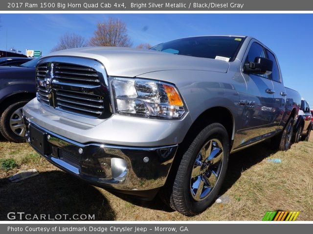 2017 Ram 1500 Big Horn Quad Cab 4x4 in Bright Silver Metallic